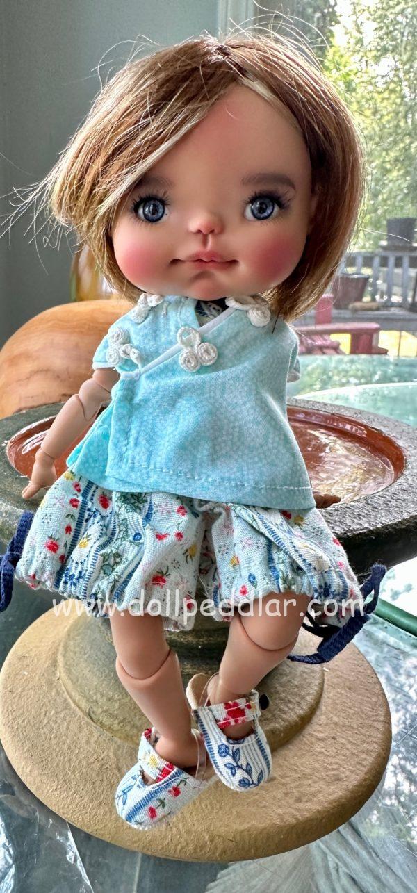 HC0049A Sleepwear Twin Outfit 8" Chibbi, Ten Ping - Image 4