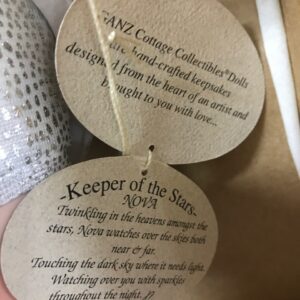 Nova Keeper of the Stars 11″ by Linda Steele. Never Removed From Box