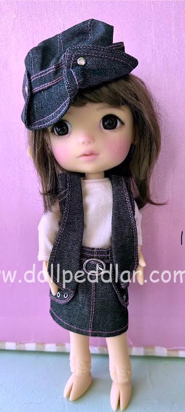 Tuula Luulikki Deer anthro bjd Tan resin, 30cm, 10"