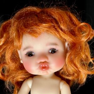 Meadowdolls Twinkles “Lolla” 16cm/6″ Honey Resin Ball Jointed Doll. NUDE