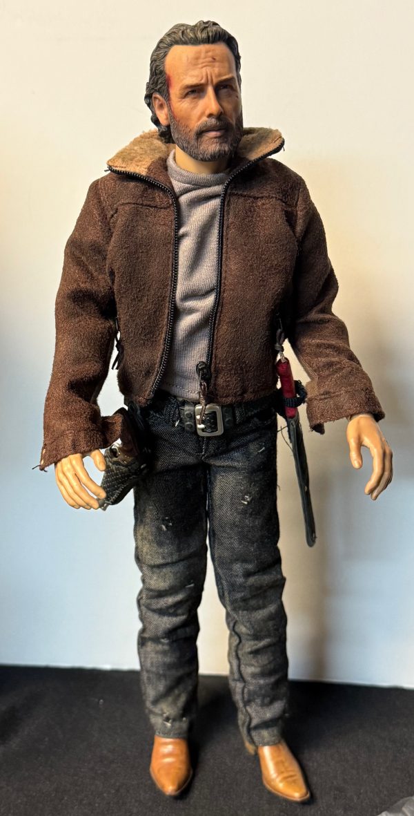 ThreeZero The Walking Dead Rick Grimes 12" 1/6 Scale Action Figure NEVER OPENED - Image 7