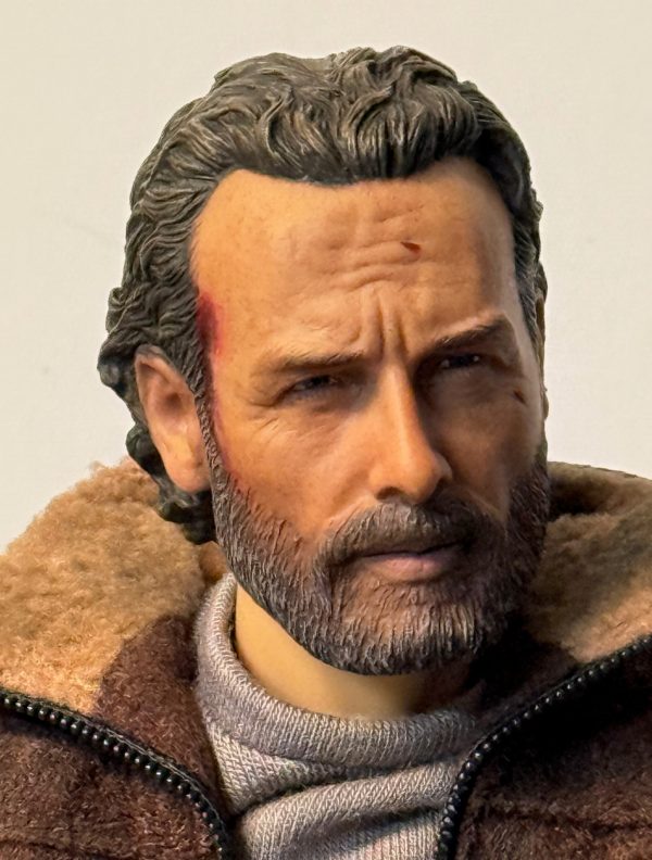 ThreeZero The Walking Dead Rick Grimes 12" 1/6 Scale Action Figure NEVER OPENED