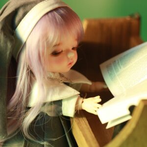 Lati Yellow Village Praying Nun ver Mystic Hana Normal Skin Nude 16cm PLUS FREE BLANK HEAD