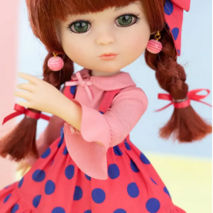 Ruby Red Luna Lily Polka Perfection Doll 10″/24.5cm –  nrfb in shipper
