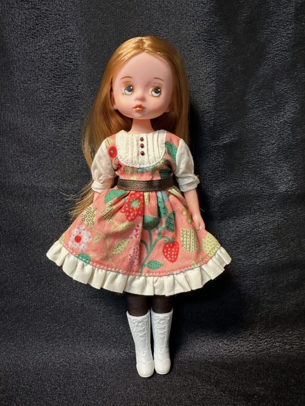 Mudoll Bonbon C Pink Garden Doll Full Set Strawberry Blonde 20cm (7.8")