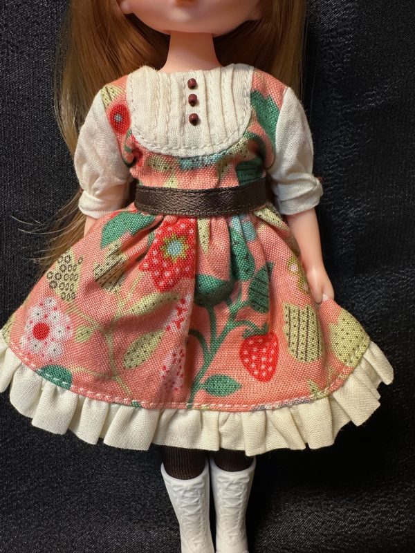 Mudoll Bonbon C Pink Garden Doll Full Set Strawberry Blonde 20cm (7.8") - Image 5