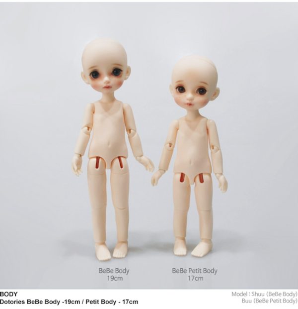 MuDoll Pink Lady Liuu Natural Skin Bebe Body Special Full Set 19cm (7.5") - Image 6