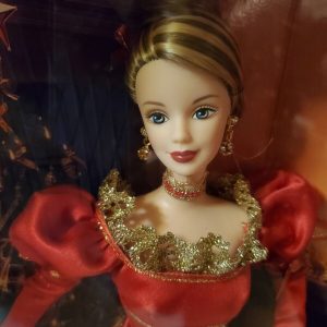 24669 Barbie Collector Club Exclusive Holiday Treasures Barbie #1 NRFB in Shipper