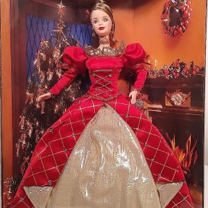 24669 Barbie Collector Club Exclusive Holiday Treasures Barbie #1 NRFB in Shipper