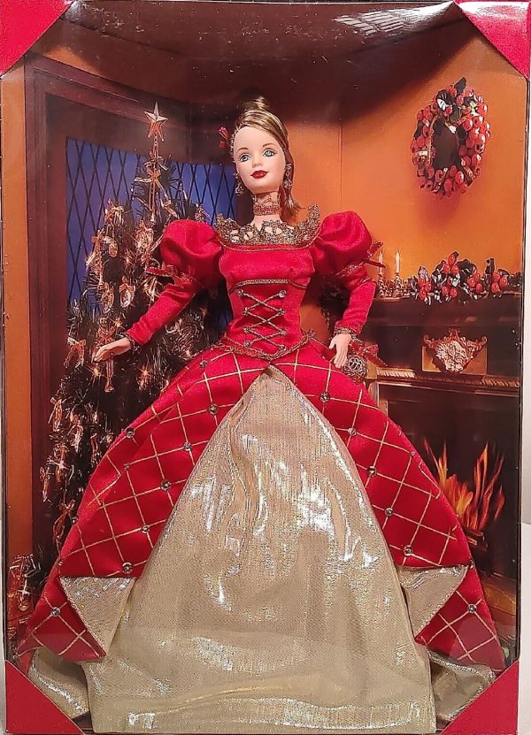 24669 Barbie Collector Club Exclusive Holiday Treasures Barbie #1 NRFB in Shipper