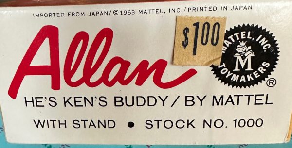 #1000 Vintage Allan He's Ken's Buddy (Mint in Box) - Image 6