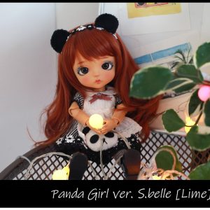 Lati Lime Panda Girl S. Belle Tan Skin NUDE 26cm, 10″