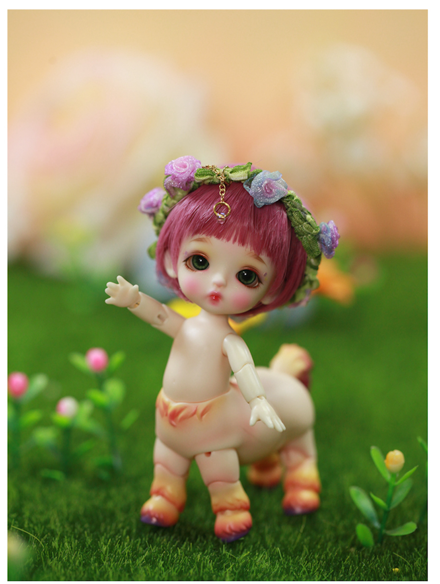 Lati White Flower Garden Kenta ver Belle Peach White Skin Nude with Body Blushing Makeup