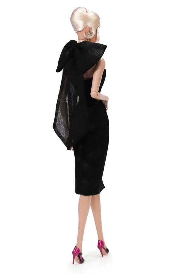 2020 Con Petite Robe Classique Nuit Veronique Perrin - Image 6