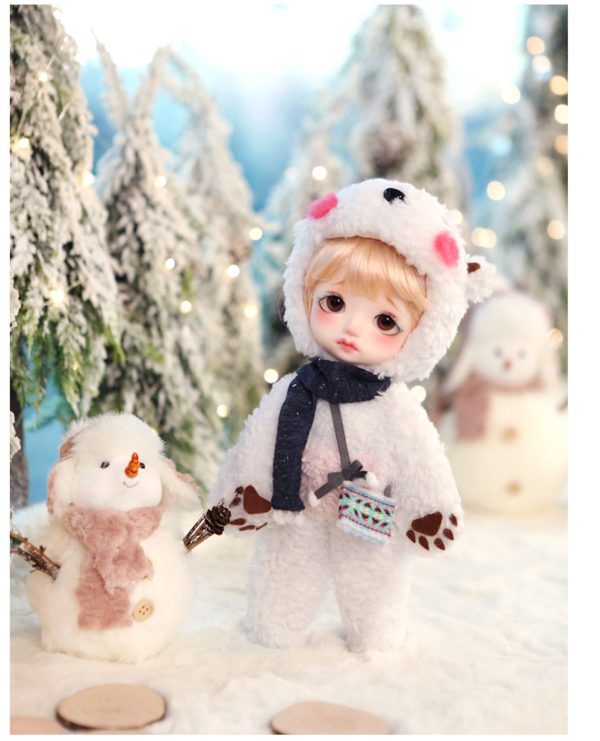 Lati Lime Arctic Friends Mina Normal Full Set  10" - Image 3