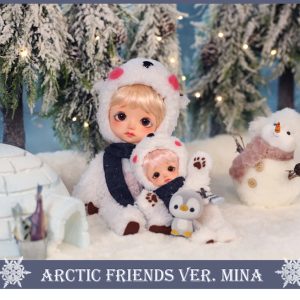 Lati Lime Arctic Friends Mina Normal Full Set  10″  26cm