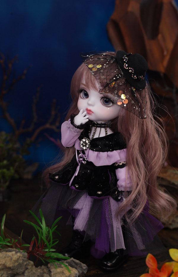 Lati Lime Under the Sea  Wild Octopus Berry Light Purple 10" Full Set - Image 4