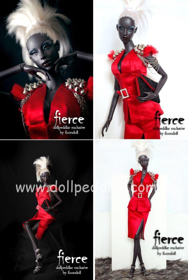 Ficon Fierce 16" resin ball jointed fashion doll. All Original   NUDE MIB - Image 9