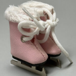 Furry Ice Skates (Pink) 25mm