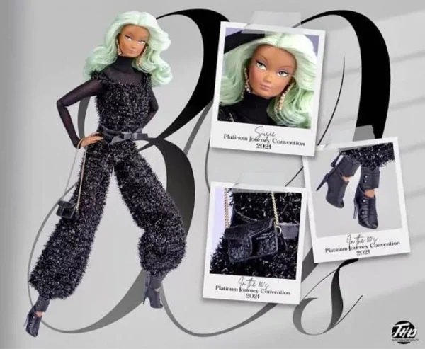 2021 Platinum Journey Convention  In the 80s Susie NUDE DOLL ONLY - Image 3