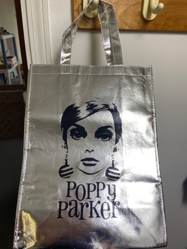 Poppy Parker Metallic Bag 16 x 12 x 6"
