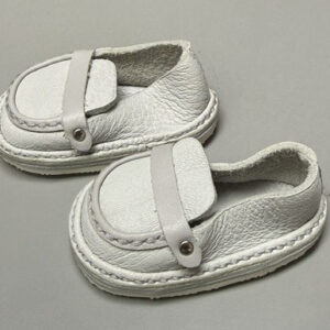 Buff (Light Gray) Leather Shoes 90mm x 59mm (Meadow Ardyn, Etc)