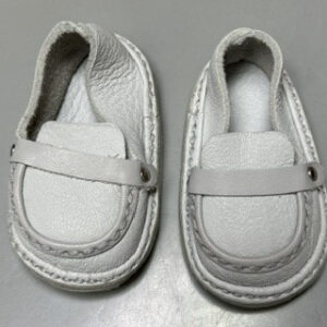 Buff (Light Gray) Leather Shoes 90mm x 59mm (Meadow Ardyn, Etc)