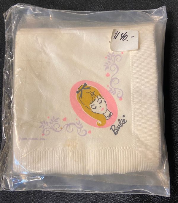 Vintage Barbie Beverage Napkins