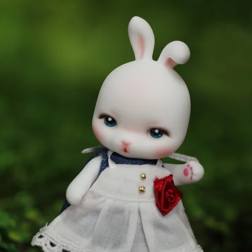 Lati Yellow Hansel & Gretel White Rabbit Nude