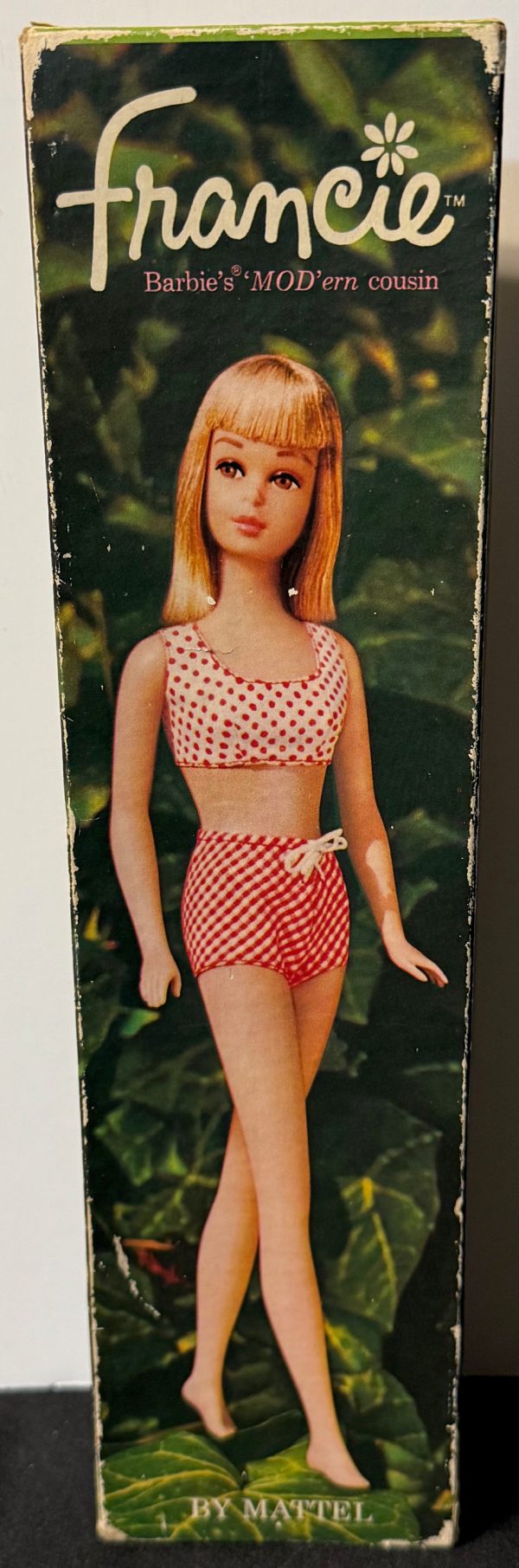 #1140 Vintage Francie Straight Leg Brunette MIB - Image 4