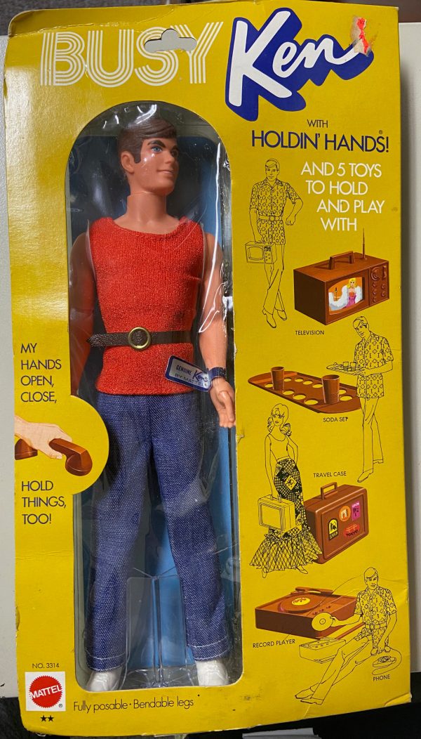 #3314 Busy Ken with Holdin' Hands NRFB
