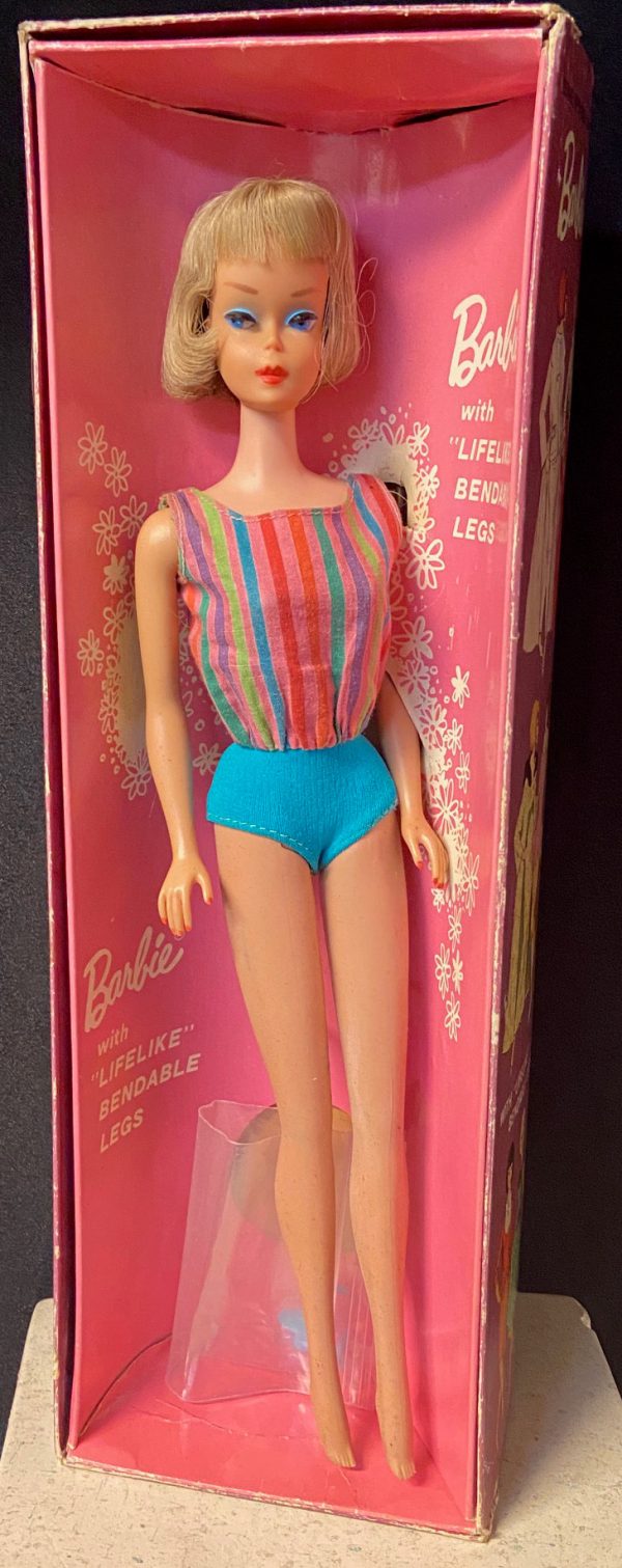 #1070 Vintage Barbie American Girl Silver Hair