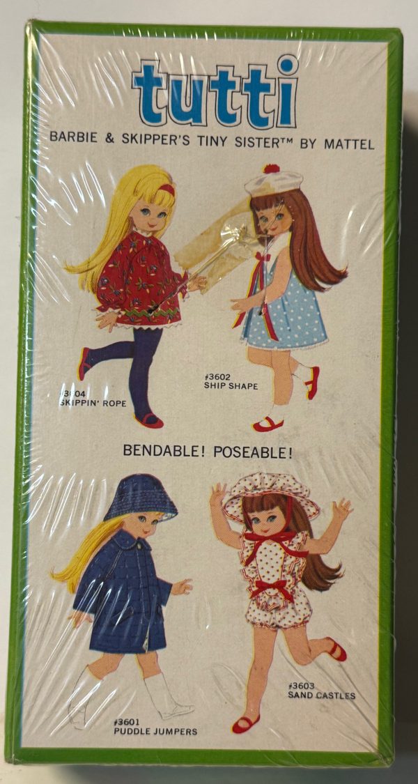 #3550 Vintage Tutti in PlaySuit (Brownette) NRFB - Image 4