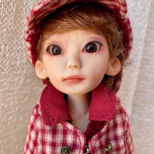 WILT CENTERPIECE DOLL. bb flocking MDCC Exclusive Mystery of the Lavender-Scented Letter
