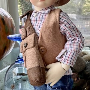 Souldoll Sweet Boy Blackavar 10” OOAK artist faceup DollHeart outfit 10” 26cm FULL SET
