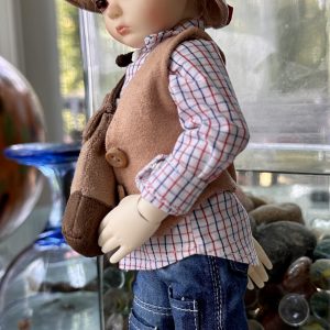 Souldoll Sweet Boy Blackavar 10” OOAK artist faceup DollHeart outfit 10” 26cm FULL SET
