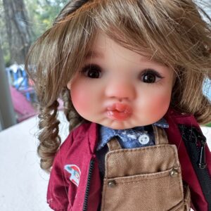Meadowdolls Twinkles Lolla “GABY” Honey resin 16cm/6″ bjd FULL SET