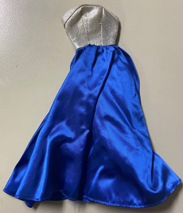 #1617 Midnight Blue Barbie Fashion DRESS ONLY