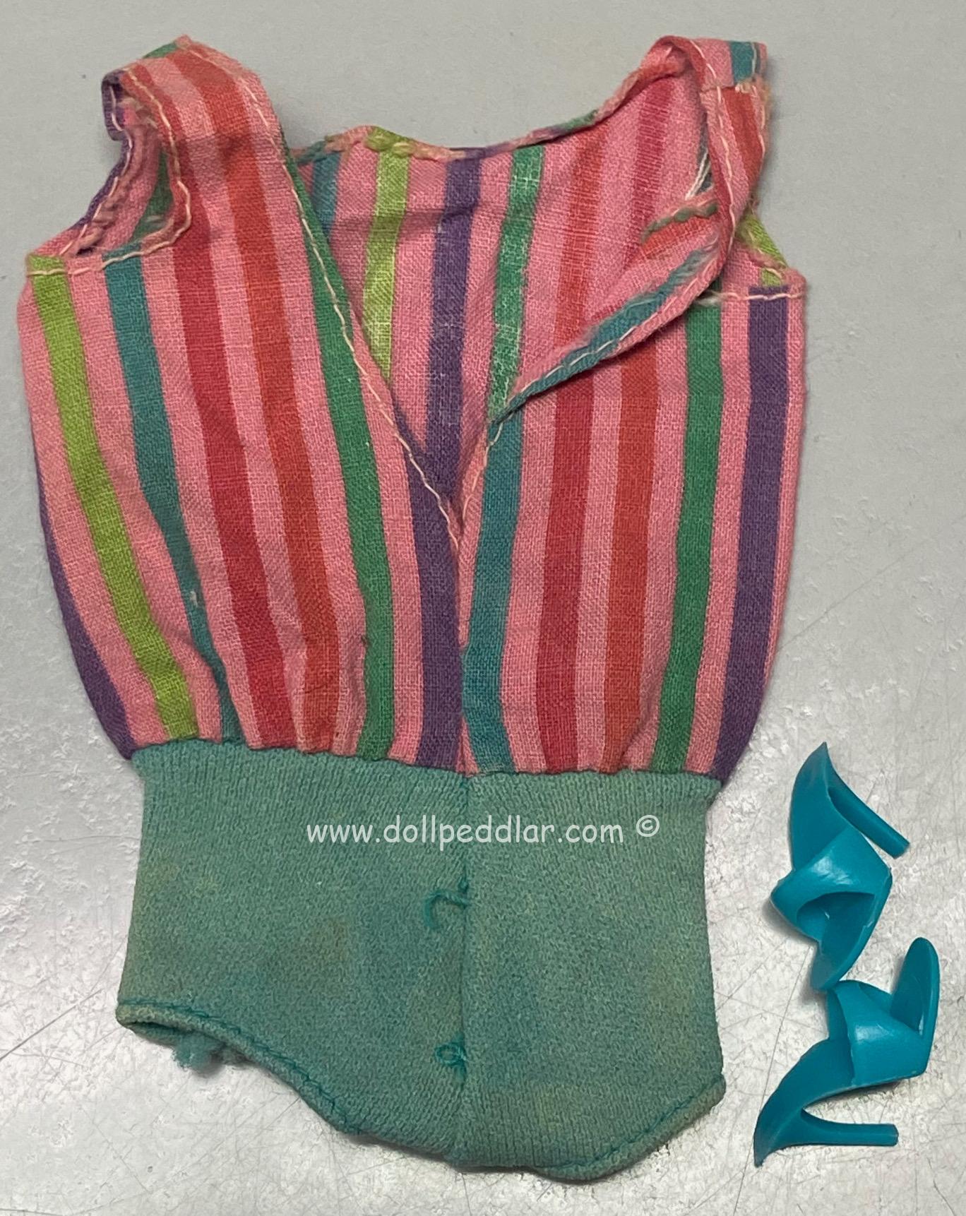 #1070 American Girl Barbie Swimsuit & Shoes - Image 2