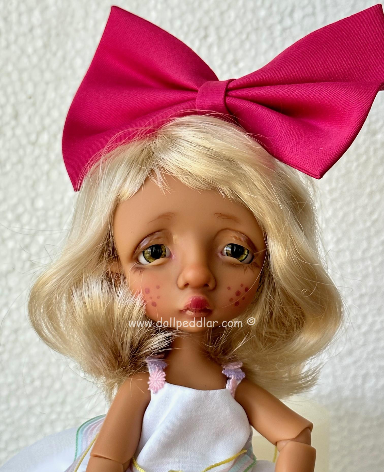 Garden Party Outfit (Fits 9" Dolls) Fully Lined Dress with Flowers - Image 7