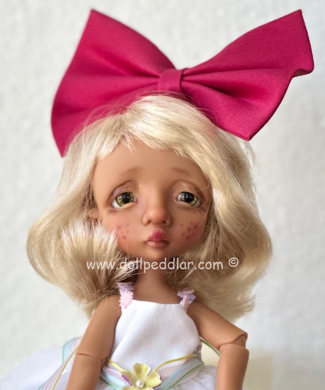 Garden Party Outfit (Fits 9" Dolls) Fully Lined Dress with Flowers - Image 6