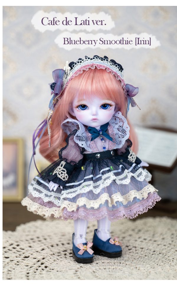Lati Yellow Cafe de Lati Blueberry Smoothie Irin Light Purple Skin Full Set