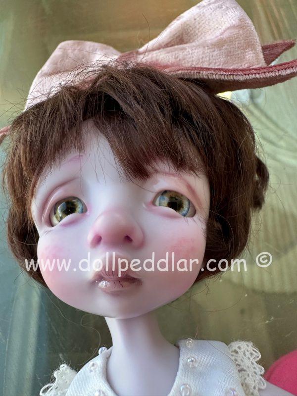 Circus Kane Grook Piglet 9" Flower Girl  Lavender Resin Nefer Faceup bjd - Image 2