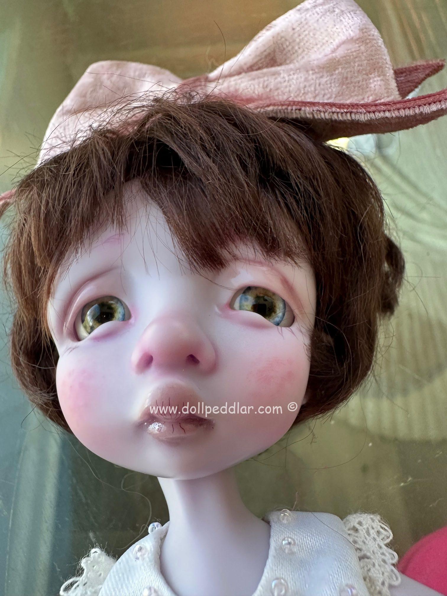 Circus Kane Grook Piglet 9" Flower Girl Lavender Resin Nefer Faceup bjd - Image 2