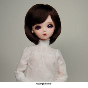 Bob Mohair Wig (Brown) Size 7-8