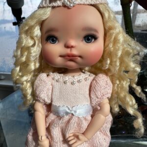 Meadowdolls Wienna Chibbi Cream Resin 7.6″ NUDE  New
