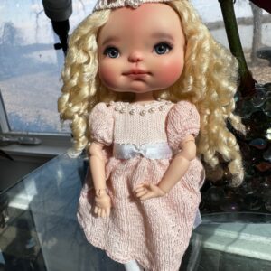 Meadowdolls Wienna Chibbi Cream Resin 7.6″ NUDE  New