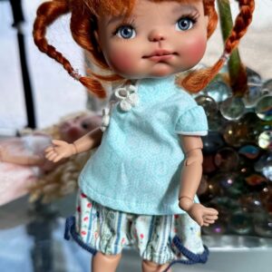 Meadowdolls Vienna Chibbi Chocolate Resin 7.6″ NUDE