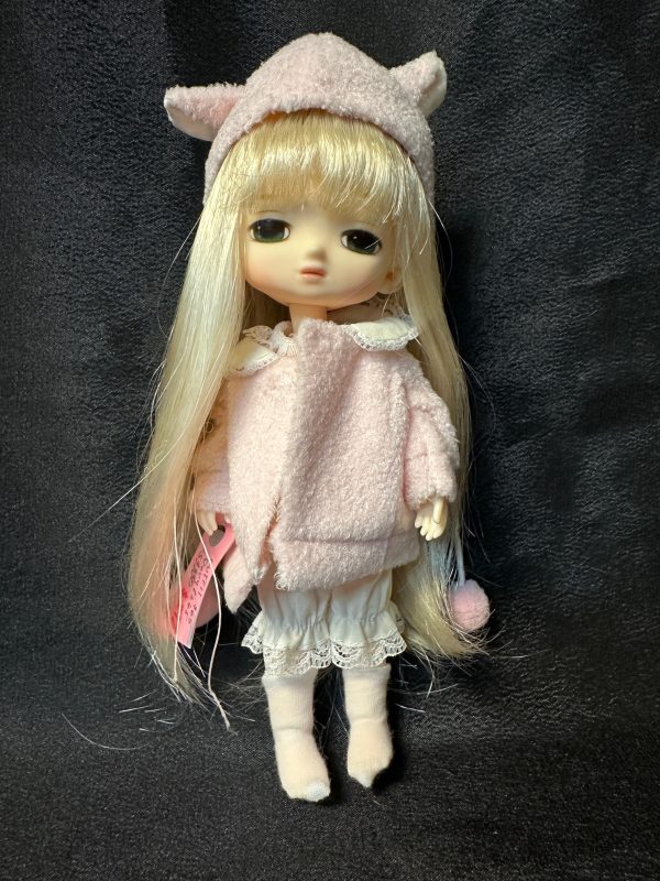Mudoll Kitty Pink BeBe Set 19cm (7.5") Fits Dotory BeBe, Tiny Betsy, Midi Blythe, DolceBella, Etc - Image 2
