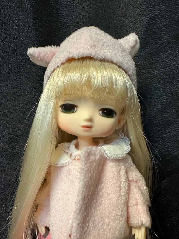 Mudoll Kitty Pink BeBe Set 19cm (7.5") Fits Dotory BeBe, Tiny Betsy, Midi Blythe, DolceBella, Etc - Image 3